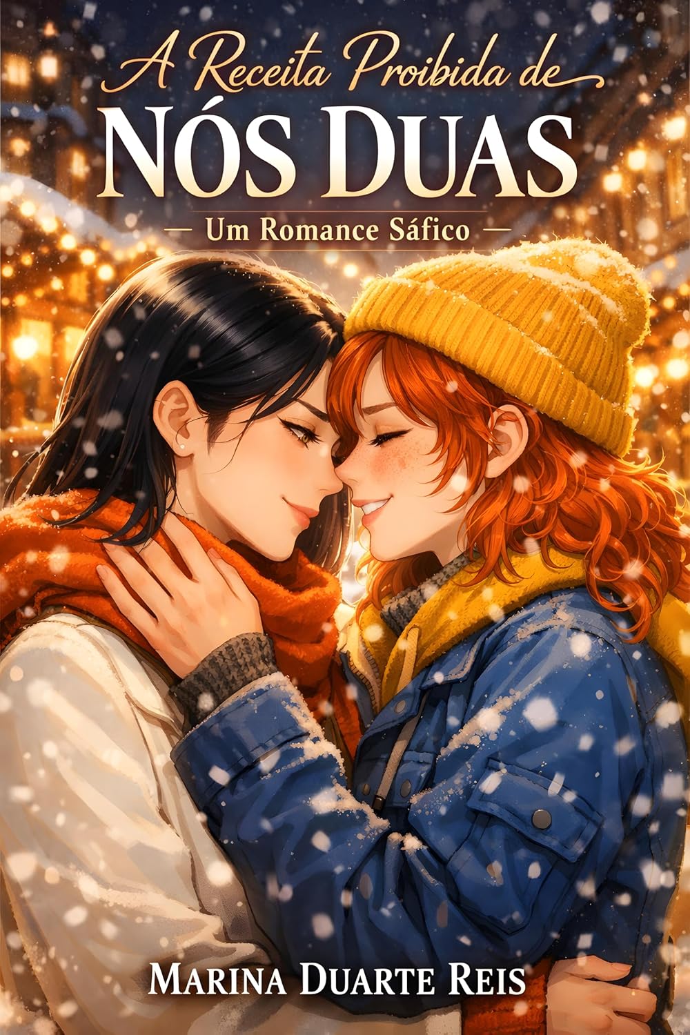 Capa de A Receita Proibida de Nós Duas: Um Romance Sáfico
