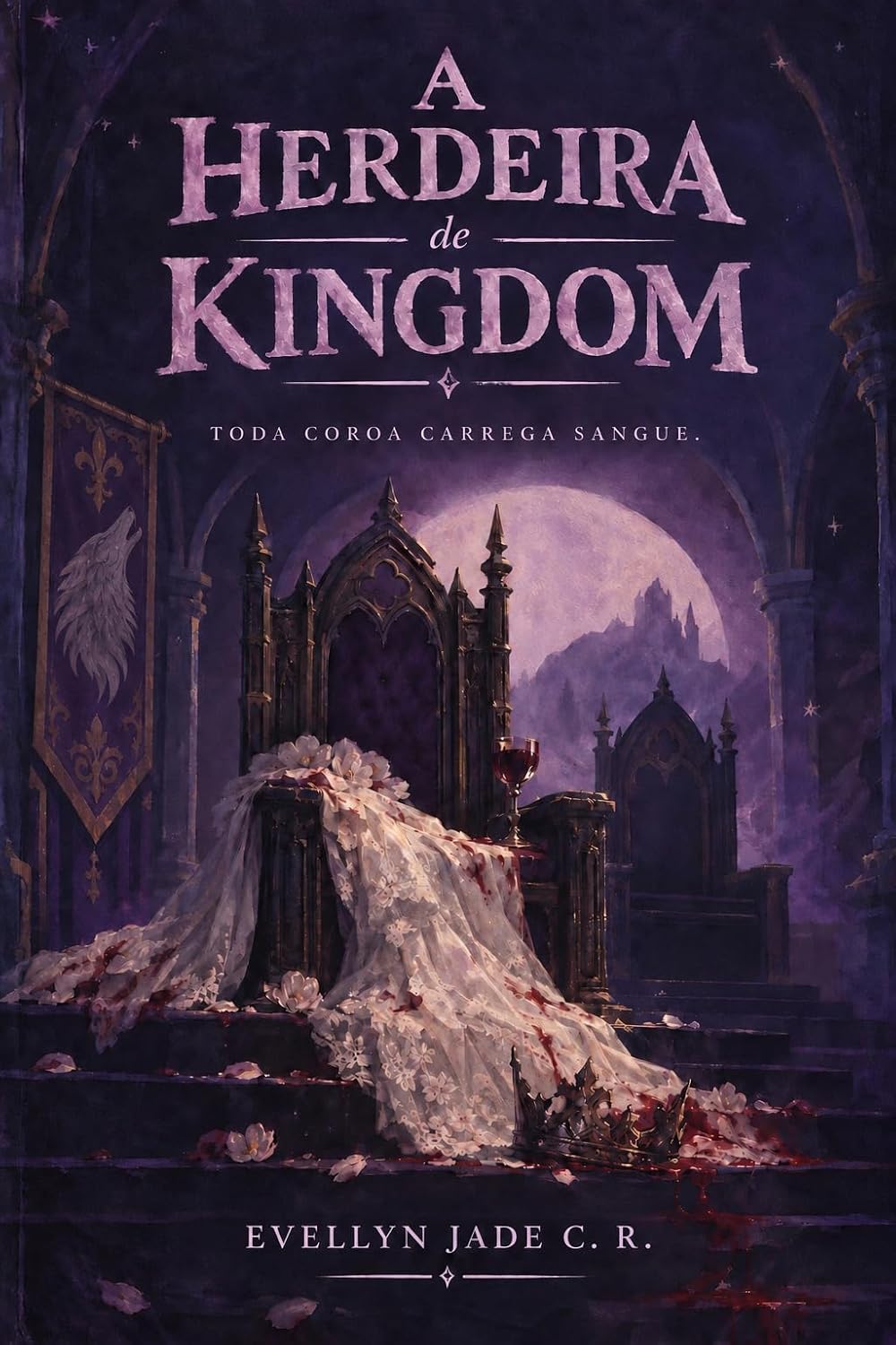 Capa de A Herdeira de Kingdom